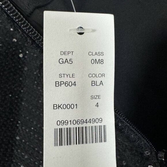 NWT J Crew Natasha A-Line Mini Skirt Sequin Tweed Black Women 4 Business Casual - Picture 9 of 10